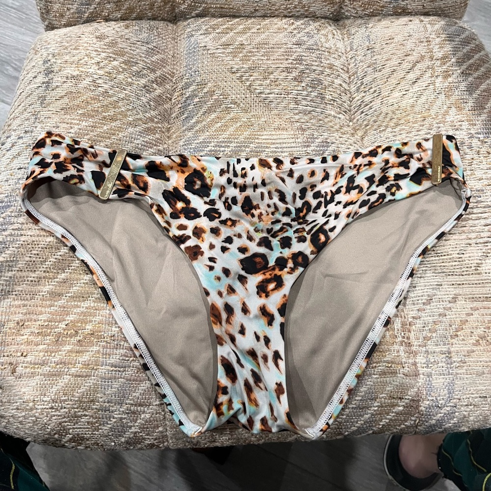 Victoria's Secret Leopard Print Bikini Bottom